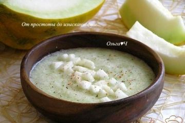 фото рецепта Огуречный гаспачо с дыней