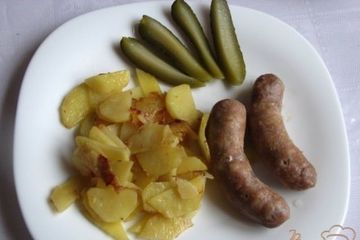 фото рецепта Колбаски на пару в мультиварке.