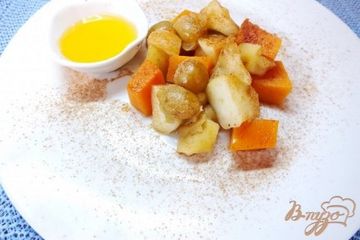 фото рецепта Теплый салат с медой