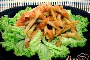 фото рецепта Фасоль стручковая под сухарным соусом