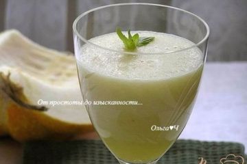 фото рецепта Дынно-ананасовый коктейль