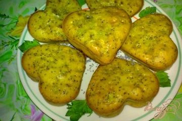 фото рецепта Кексы с маком и леденцами