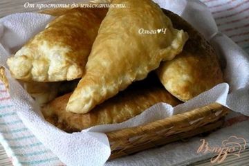 фото рецепта Слоеные пирожки с грибами