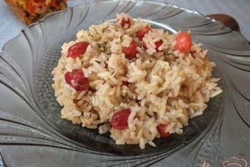 фото рецепта Рис по-грузински с кизилом