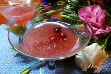 фото рецепта Кисель из косточек кизила и виски