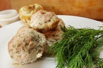 фото рецепта Ароматные куриные котлеты с укропом в духовке