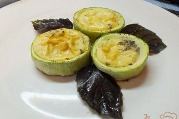фото рецепта Кабачковые зразы с яйцом