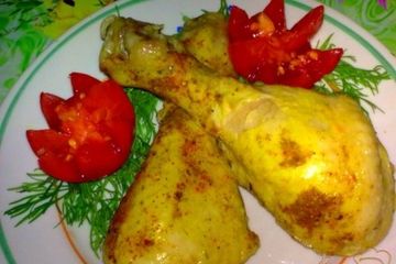 фото рецепта Куриные ножки на пару