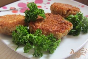 фото рецепта Кабачковые котлетки с чесночком