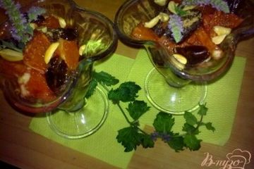 фото рецепта Салат из апельсинов по-мароккански