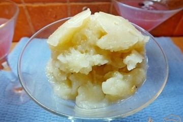 фото рецепта Мягкое сорбе из груши