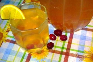 фото рецепта Компот фруктовый с имбирем
