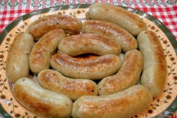 фото рецепта Шпикачки с картофелем