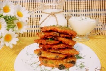 фото рецепта Деруны с грибами