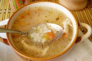 фото рецепта Суп рисовый без зажарки