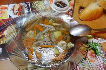 фото рецепта Суп с вешанками
