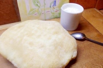 фото рецепта Хачапури с картошкой и брынзой в духовке