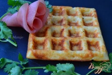 фото рецепта Картофельные вафли