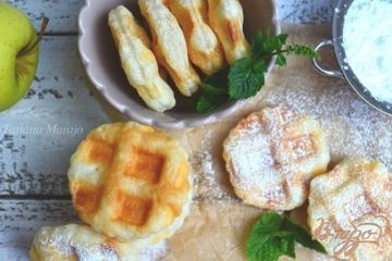 фото рецепта Слоеные вафли