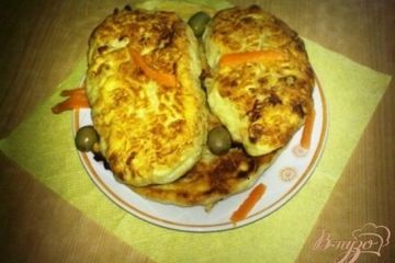 фото рецепта Самосы с курицей и рисом