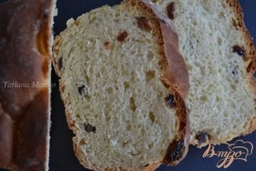 фото рецепта Горчичный сладкий хлеб с изюмом