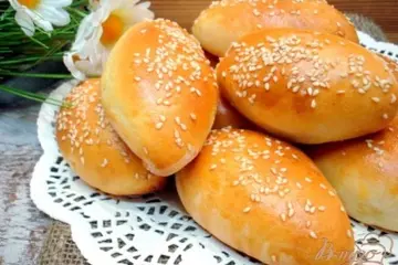 фото рецепта Пирожки с мясом на айране, или кефире