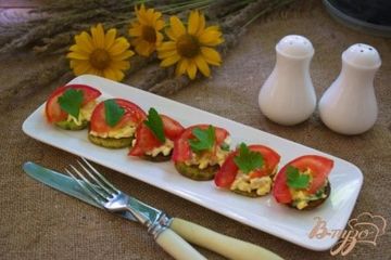 фото рецепта Кабачки с курицей