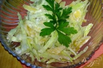 фото рецепта Салат из капусты Пряный