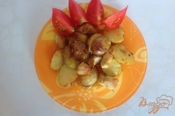 фото рецепта Запеченая курица с картофелем