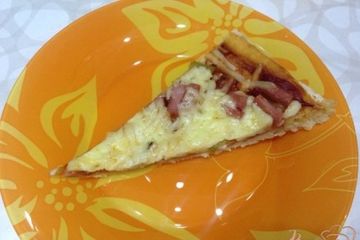 фото рецепта Вкуснейшая пицца с тонким тестом