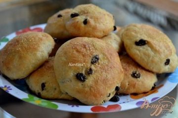 фото рецепта Булочки со вкусом  Эрл Грей и изюмом