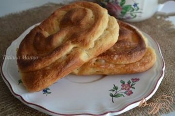 фото рецепта Сахарные плюшки на сгущеном молоке