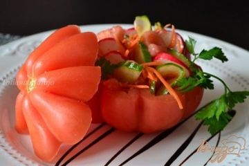 фото рецепта Овощной салат Синьор Помидор