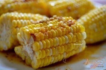 фото рецепта Кукуруза с ароматным маслом