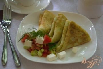 фото рецепта Кабачковые блинчики