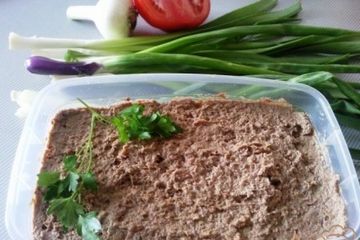 фото рецепта Паштет из куриной печени с грибами