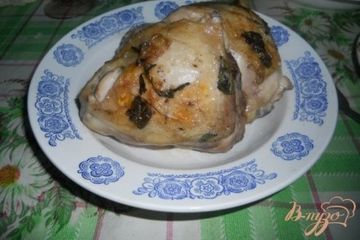фото рецепта Курица на мангале. Маринад с эстрагоном.