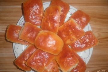 фото рецепта Пирожки из дрожжевого теста с яблоками