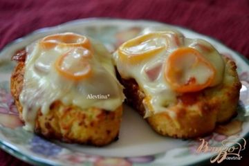 фото рецепта Мини пицца на французской булке