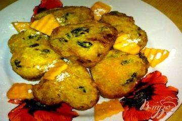 фото рецепта Кексы тыквенные с медом и апельсином