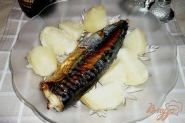 фото рецепта Скумбрия жареная натуральная