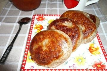 фото рецепта Оладушки с льняной мукой