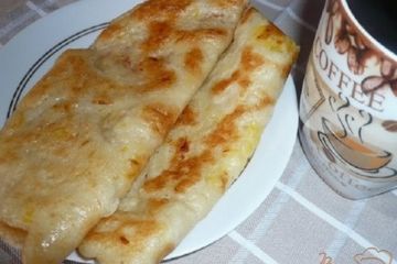 фото рецепта Дрожжевые блинчики с апельсином