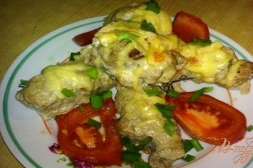 фото рецепта Мясные рулетики с сыром фета