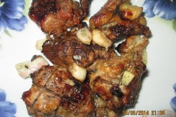 фото рецепта Мясо свинины на костре