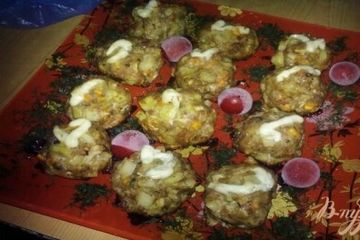 фото рецепта Мясо-овощные колобки