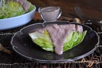 фото рецепта Салатный соус из красной фасоли