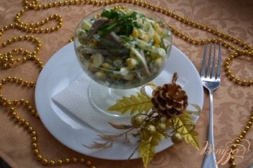 фото рецепта Салат Тещин язык