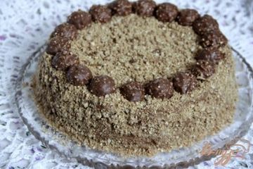 фото рецепта Торт Ferrero Rocher