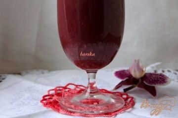 фото рецепта Ягодный кисель на геркулесе
